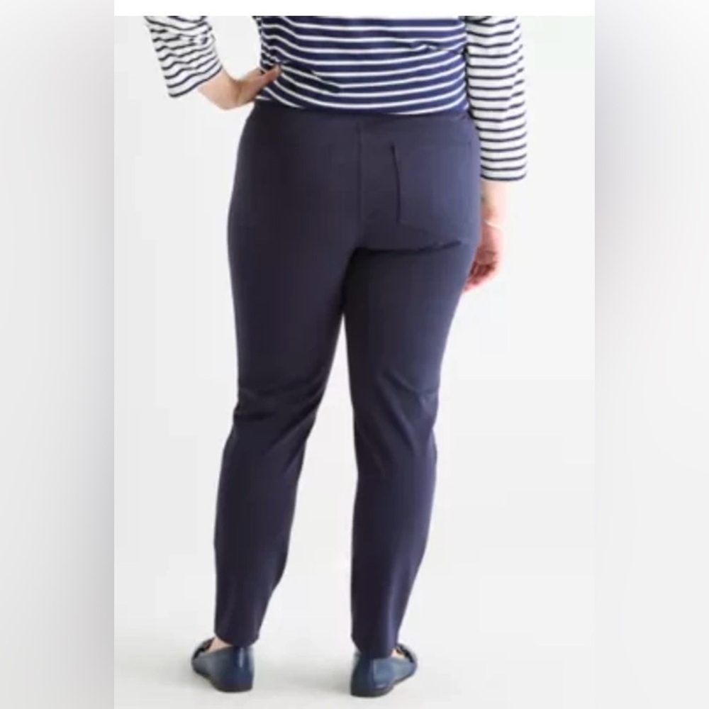 St. John's Bay Womens Plus Comfort Stretch Pull
On Leggings - Picture 3 of 7